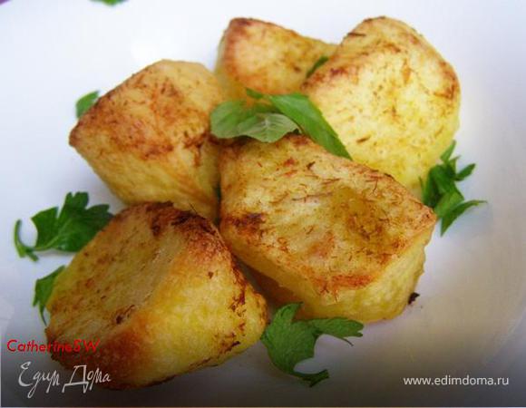 Запеченный картофель с шафраном Запеченный картофель с шафраном