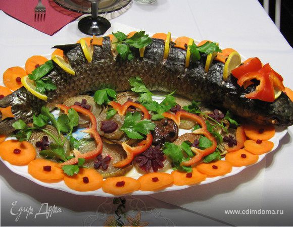 Пеленгас запеченный с лимоном Пеленгас запеченный с лимоном