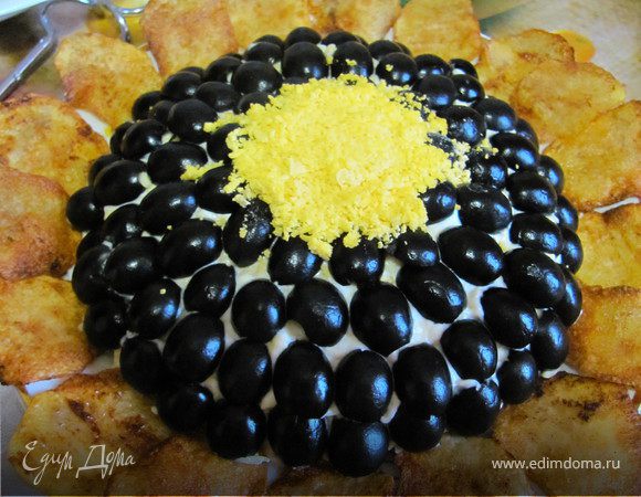 Салат "Подсолнух Салат "Подсолнух