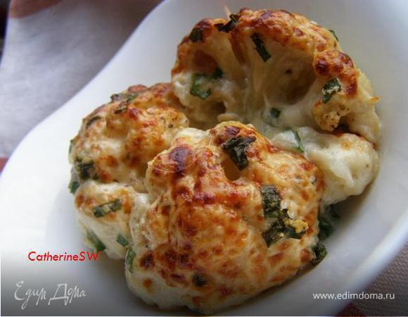 Цветная капуста с двумя видами сыра Цветная капуста с двумя видами сыра