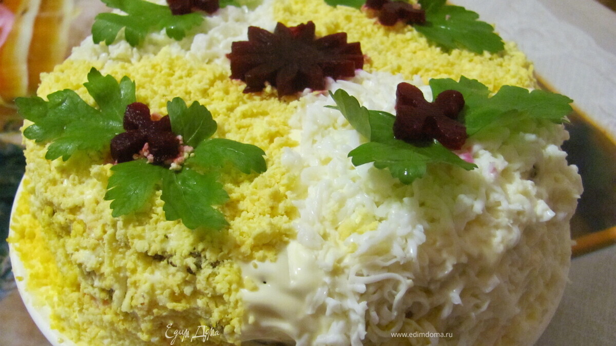 Печеночный торт