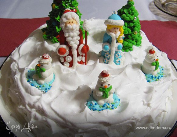 Торт "С Новым годом" Торт "С Новым годом"