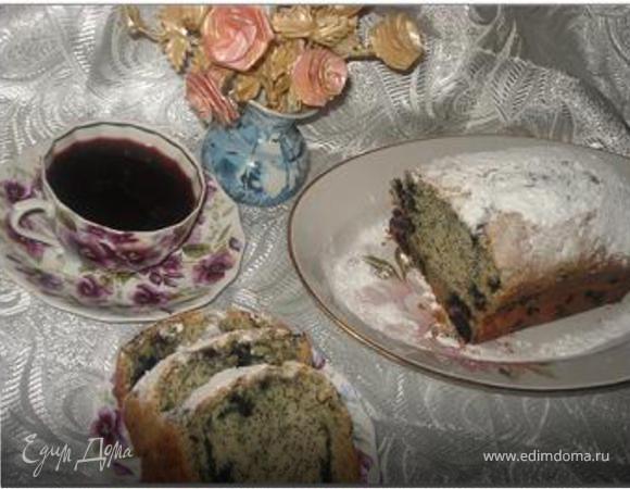 Кекс с маком и яблоками Кекс с маком и яблоками