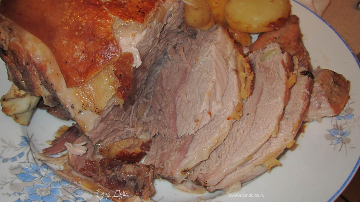Буженина с картошкой