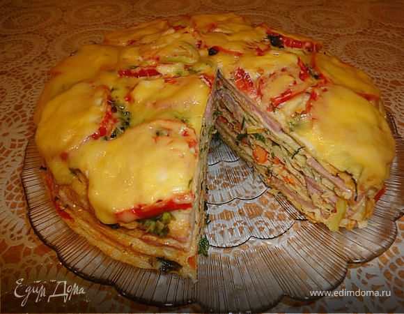 Тортик из блинов