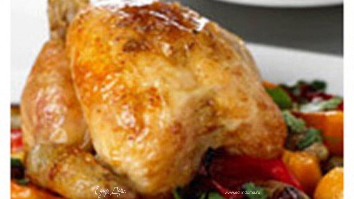 Ароматный цыпленок по-гречески