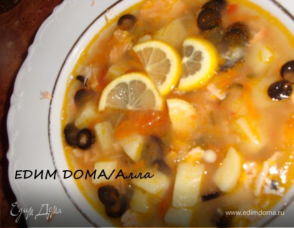 Рыбная солянка Рыбная солянка