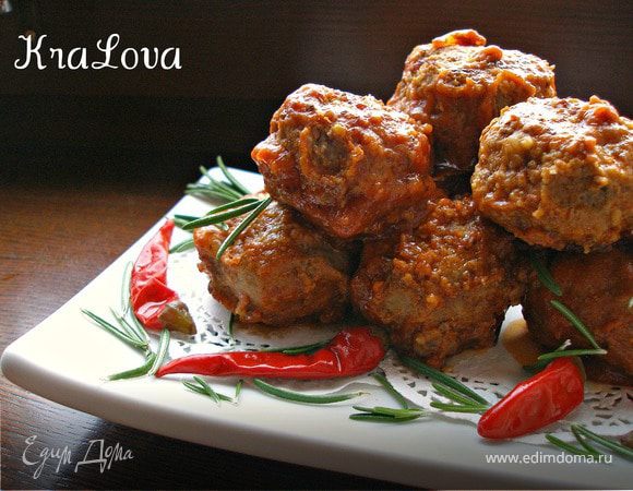 Неаполитанские фрикадельки (Polpette Napoletane).