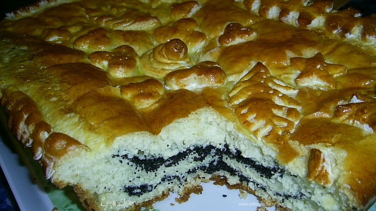Пирог с маком
