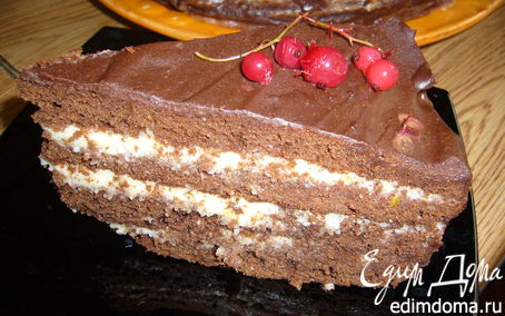 Рецепт Торт " Шоколадное чудо"