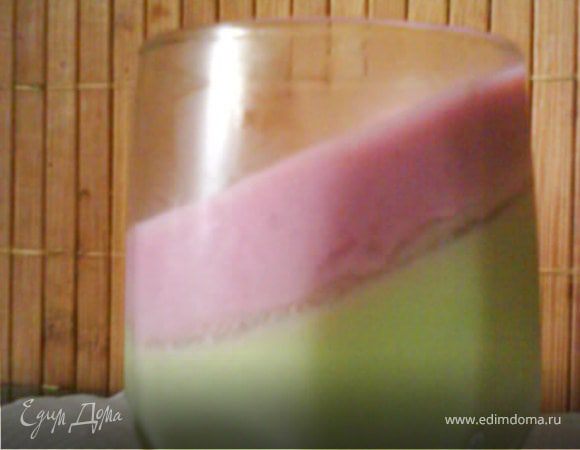 Двухслойный баварский крем