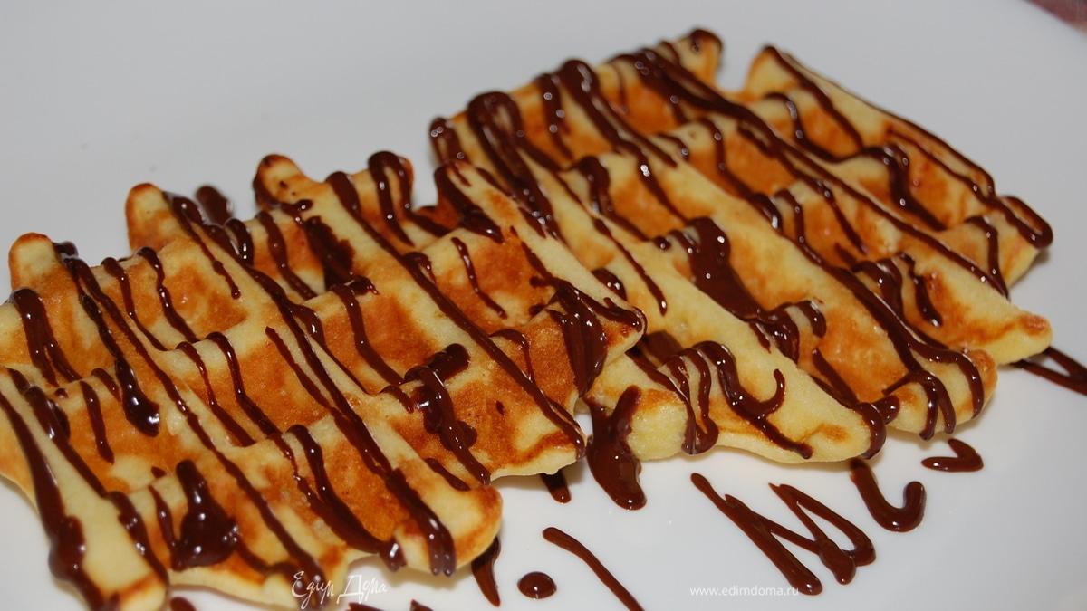 Творожные вафли