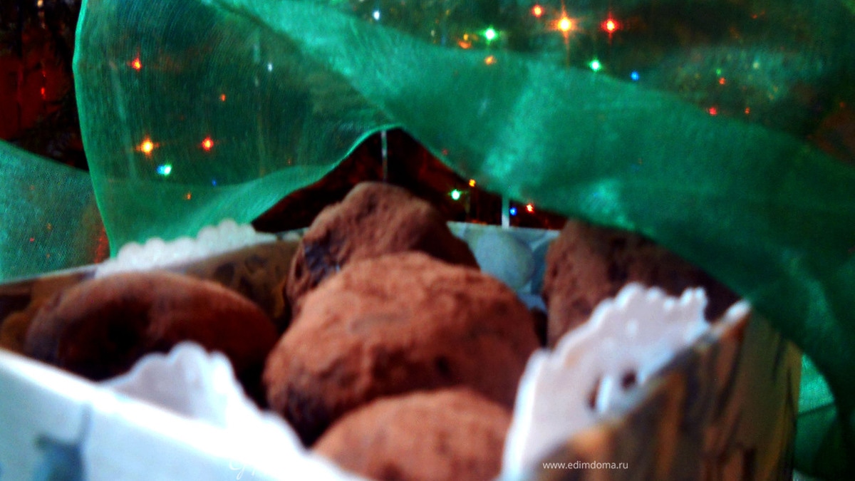 Мятные трюфели