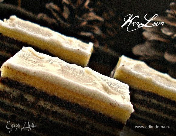 "Полосатые" пирожные "Полосатые" пирожные