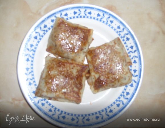 Блинчики с творогом "Нежность" Блинчики с творогом "Нежность"