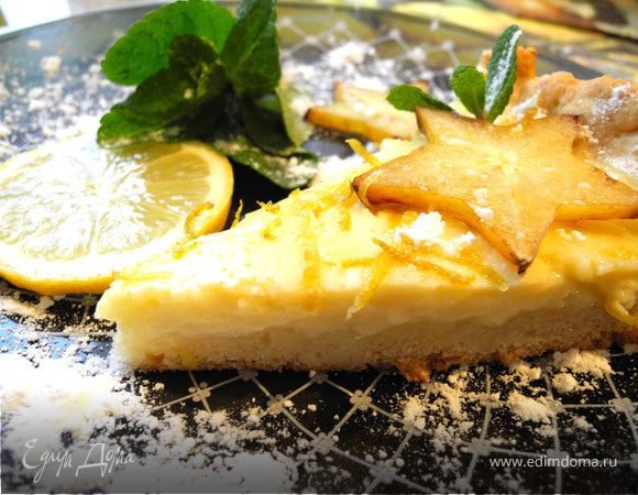"Lemon-lime pie" или пирог с лимонно-лаймовой начинкой
