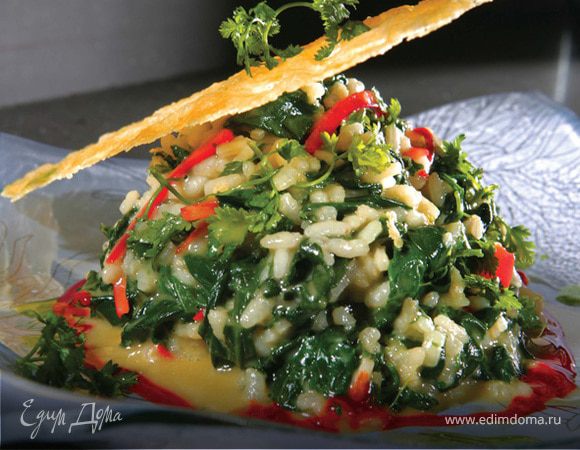 Ризотто со шпинатом Ризотто со шпинатом