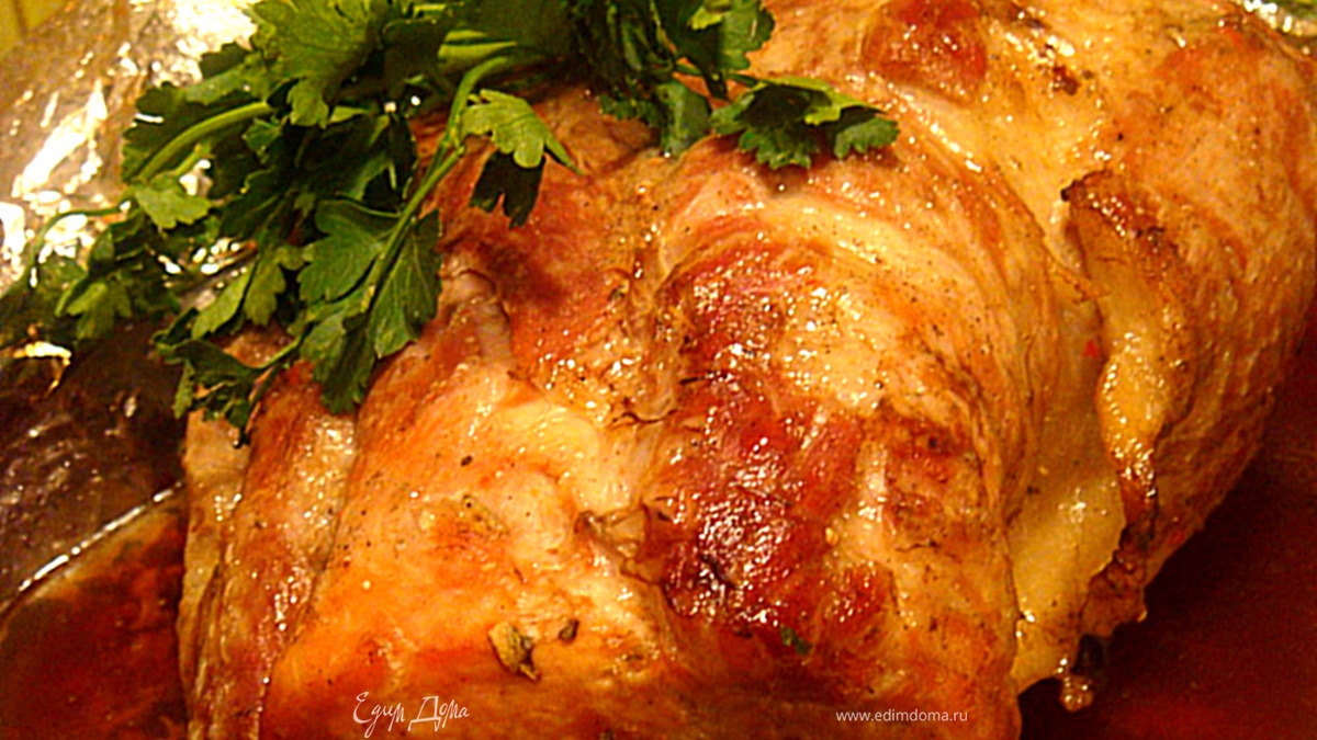 Свинина в коричневом соусе