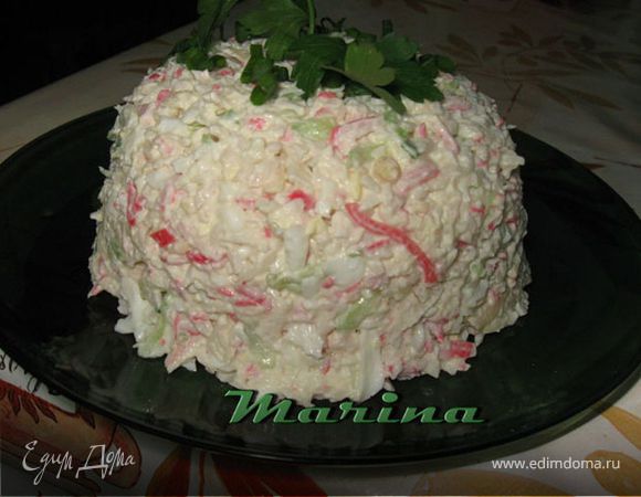 салат из крабовых палочек
