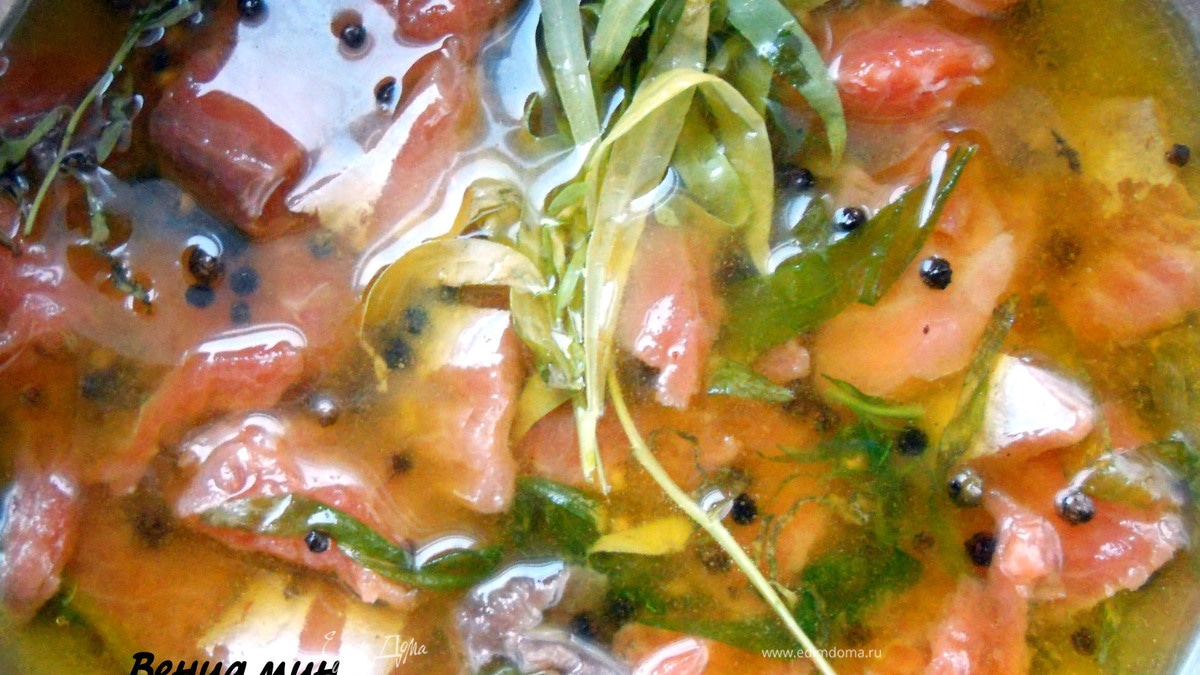 Маринованная рыба "Красное без белого":)))