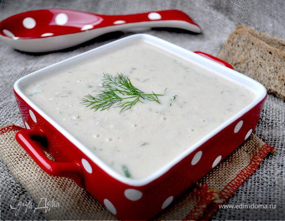 Сливочный суп-пюре из горбуши.