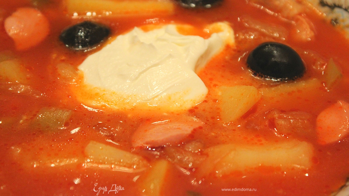 Солянка мясная 