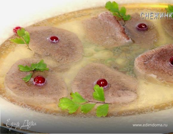 Заливной говяжий язык говяжий Заливной говяжий язык говяжий