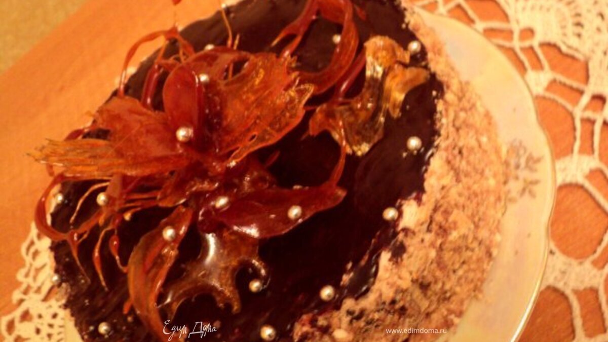 Торт «Янтарный цветок»