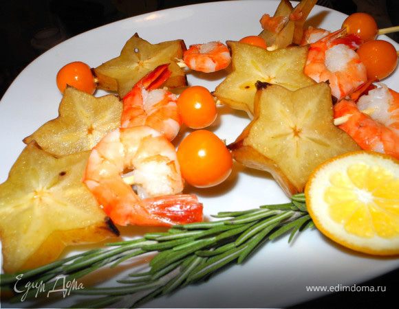 Праздничные креветки Праздничные креветки