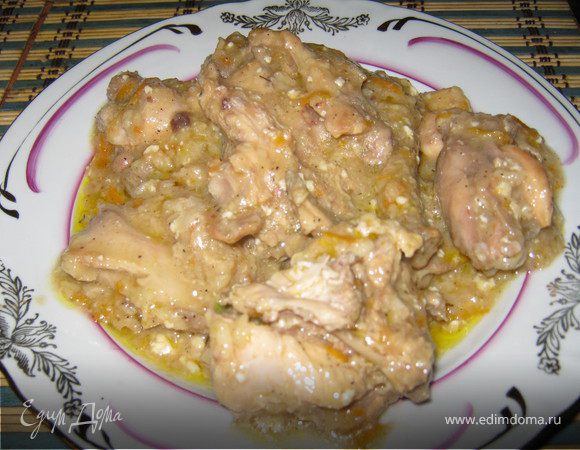 Кролик в йогурте