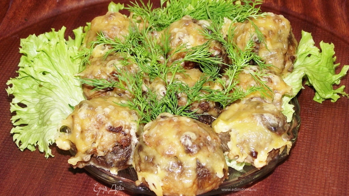 Фаршированные грибочки " Новинка"