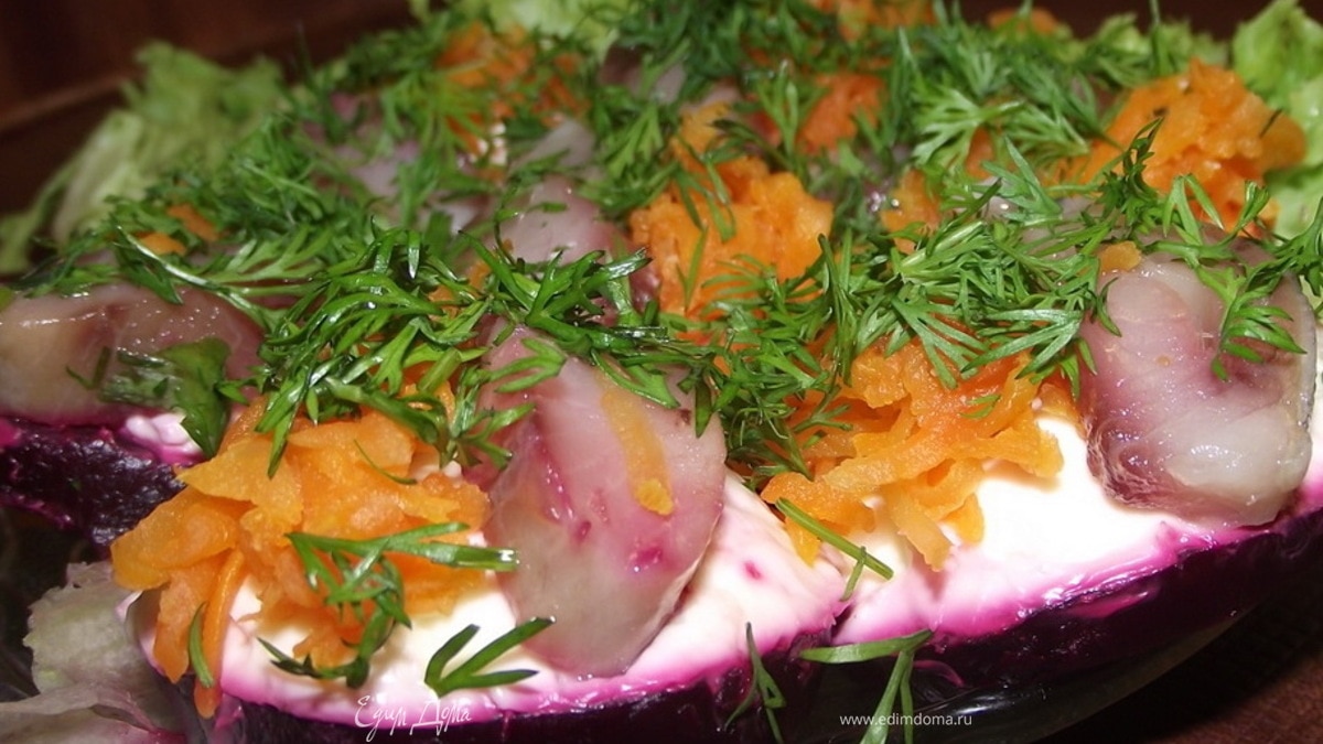 Закуска а-ля шуба