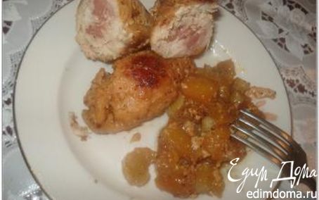 Рецепт Мясные рулетики с беконом