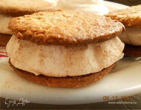 Печенье с зефиром