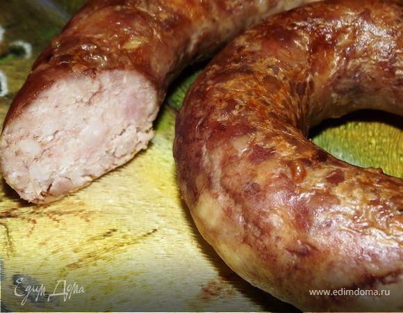 Как приготовить домашнюю колбасу из свинины