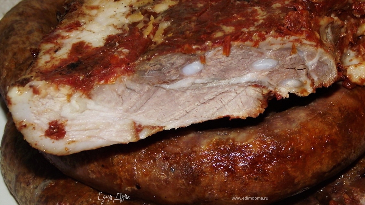 Подчеревок( грудинка) запеченный