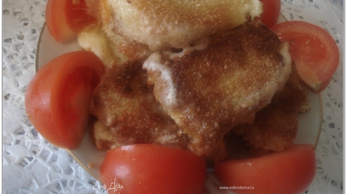 Жареный сыр сулугуни