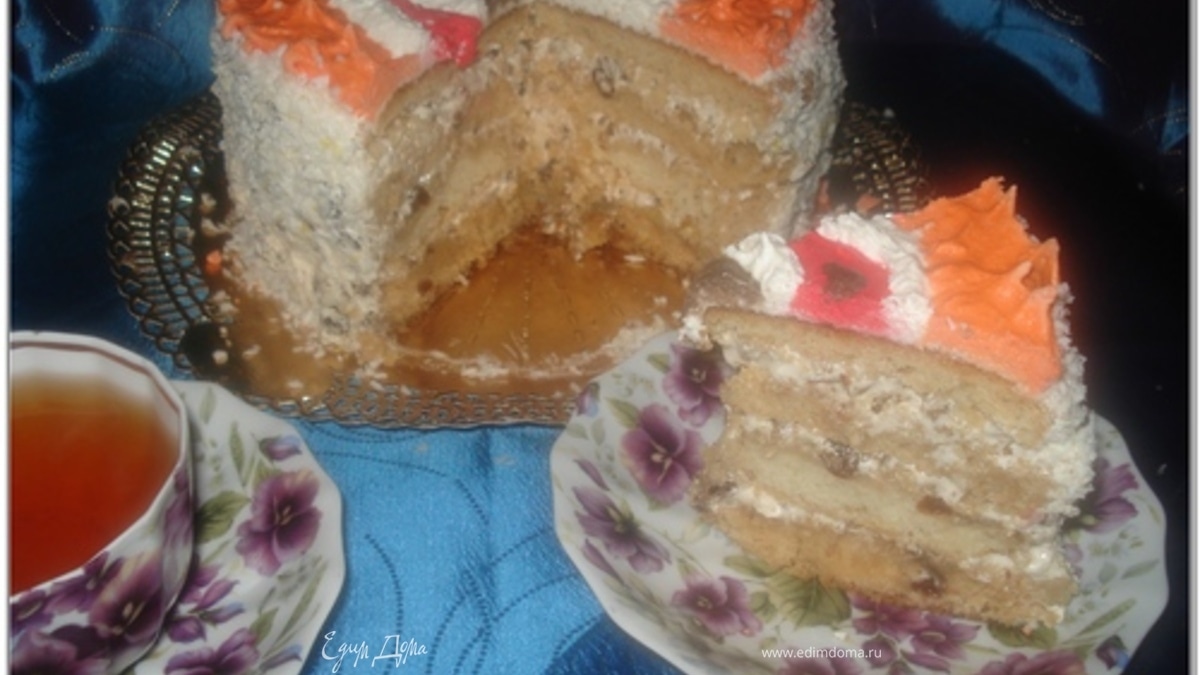 Торт "Леди Балтимор" (на 1,6 годика моему сыночку)