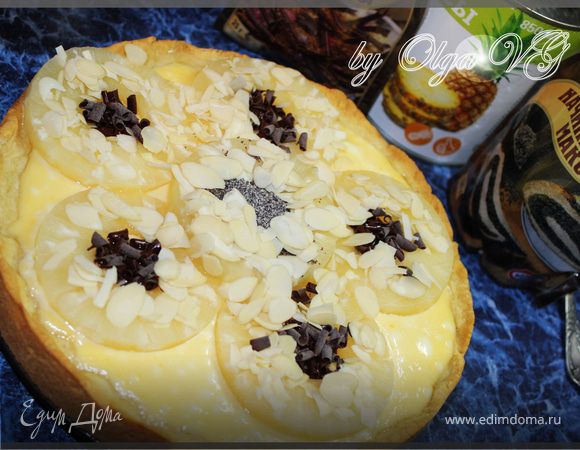 Пирог с АЛЬМЕТТЕ и АНАНАСАМИ