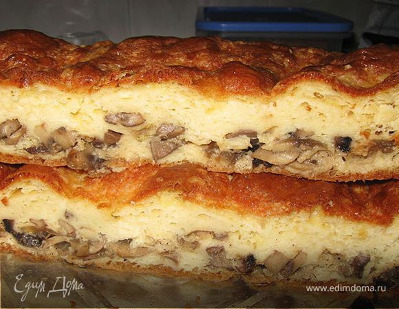 Грибная запеканка