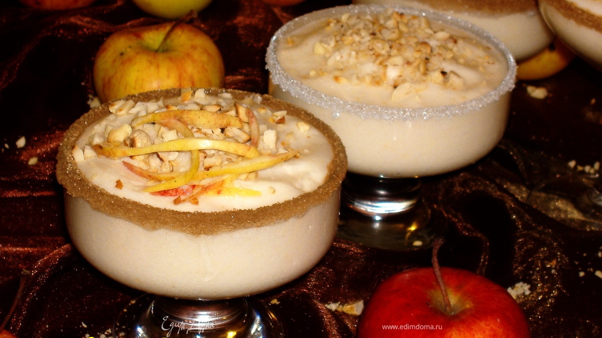 Яблочный крем по-дунайски