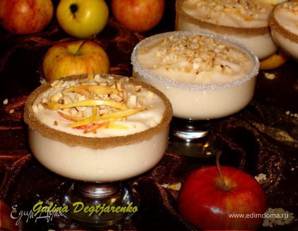Яблочный крем по-дунайски Яблочный крем по-дунайски