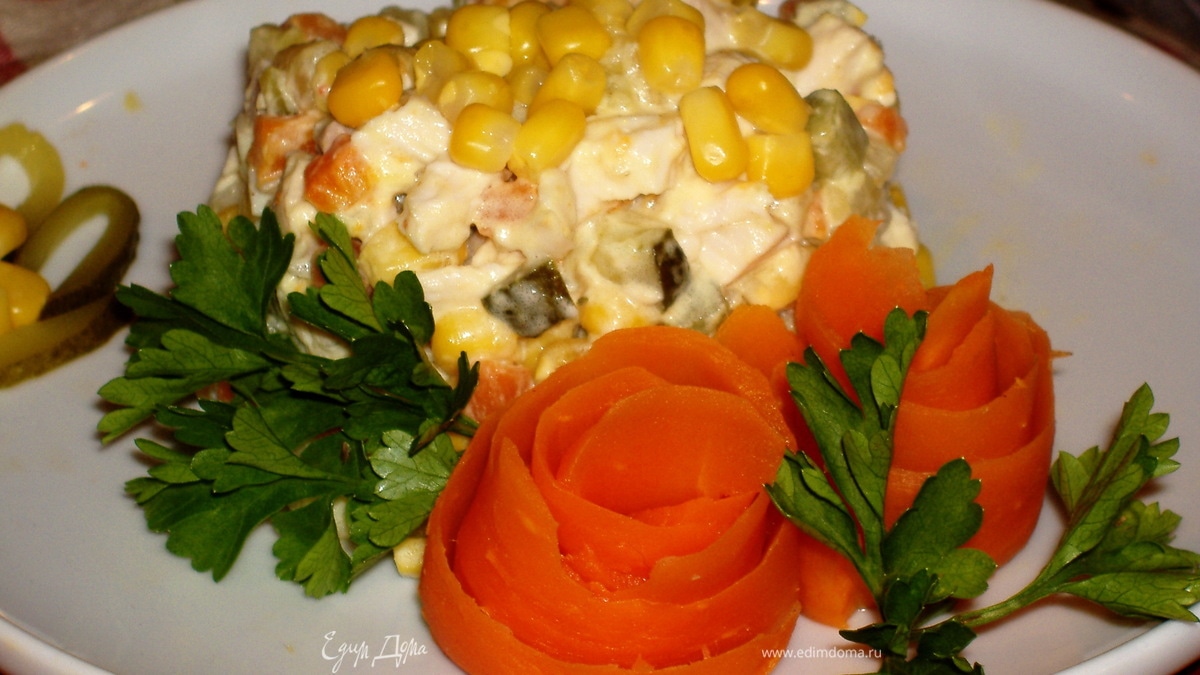 Салат "Не тот Оливье"