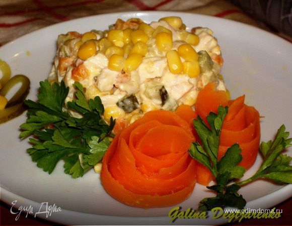 Салат "Не тот Оливье" Салат "Не тот Оливье"