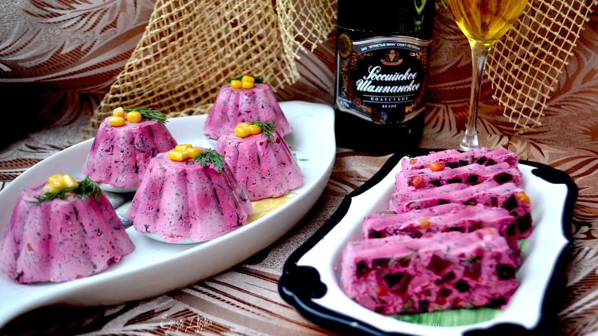 Рыбно-овощной мусс-желе.