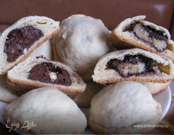 Печенье с конфетами "Вечерний Киев " + с бананами и вафельными конфетами