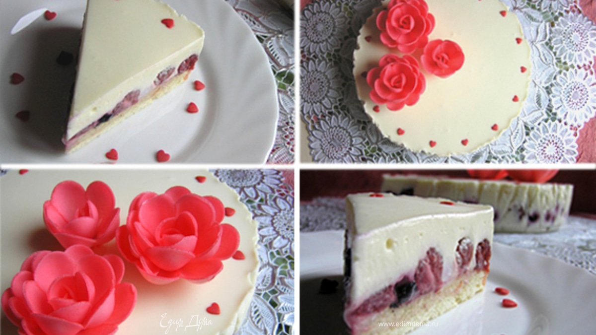 Торт Белый танец