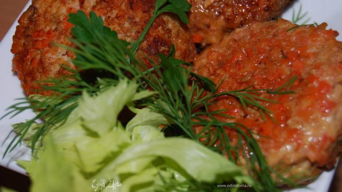 Сиченики из индейки и сельдерея