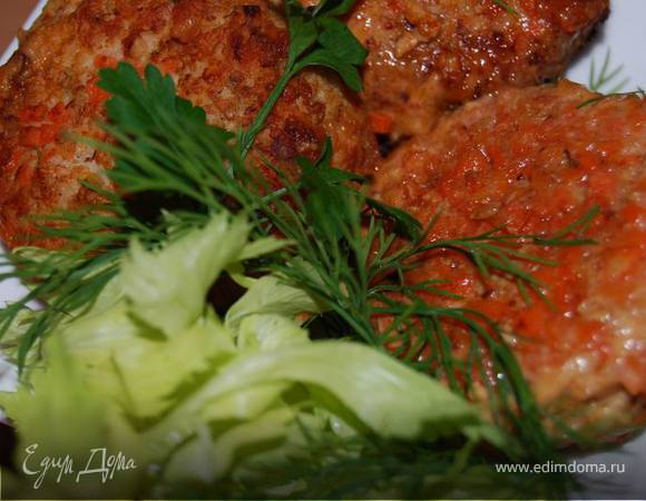 Сиченики из индейки и сельдерея