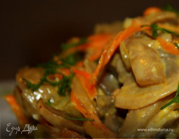 Грибной салат